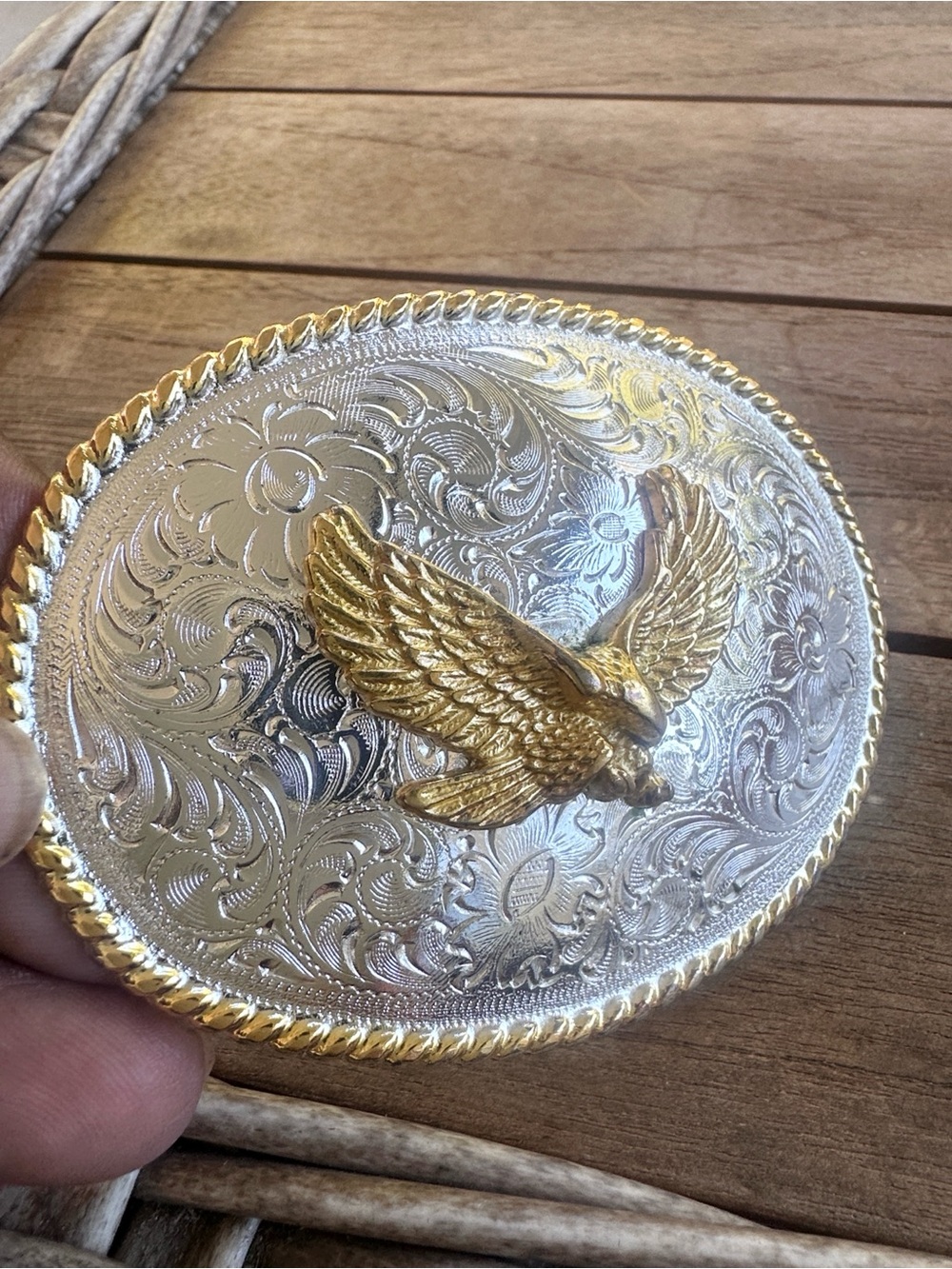 Nocona Belt Co. Classic Eagle Belt Buckle